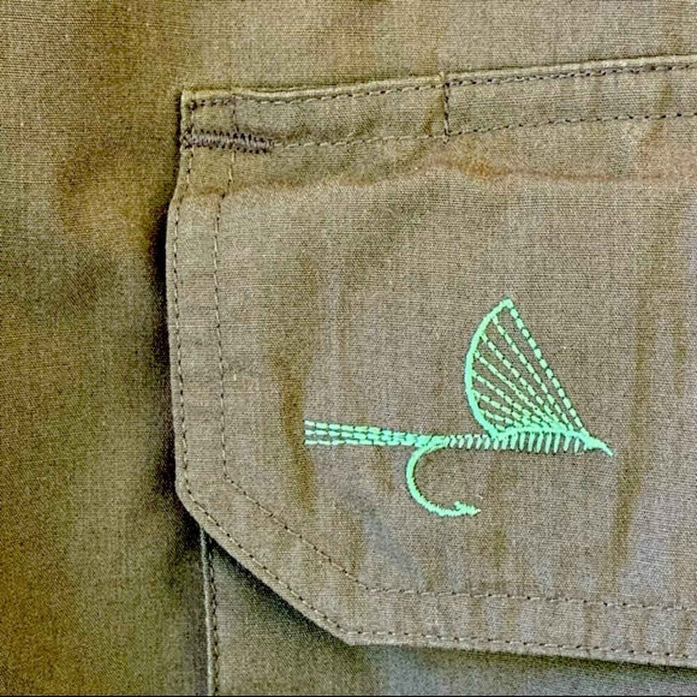 Pacific Fly Cotton Button Down Fishing Shirt | XXL - Picture 4 of 9